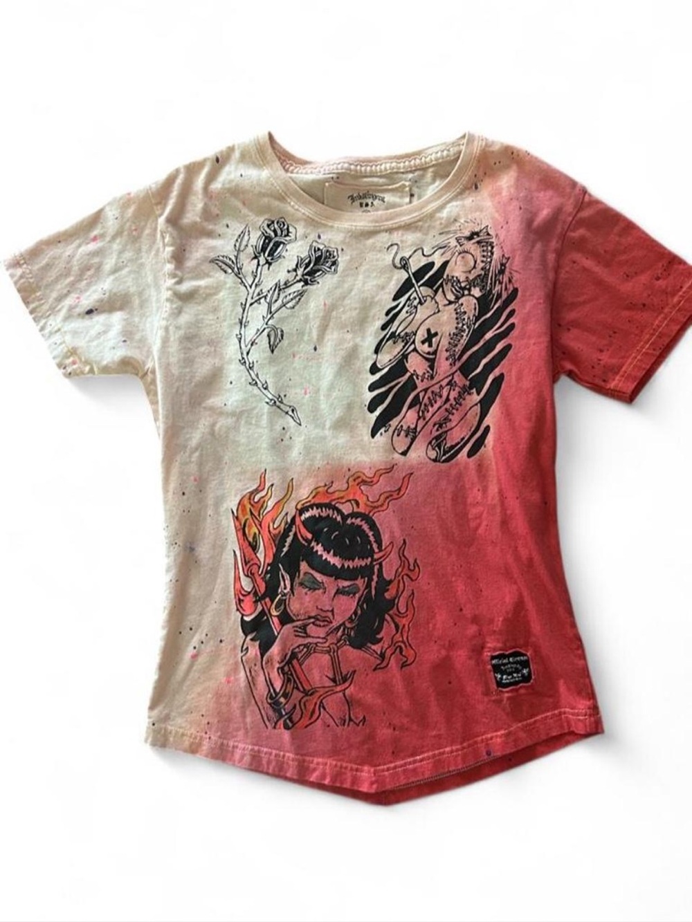 Vintage Y2K Inkslingers USA Graphic Tee